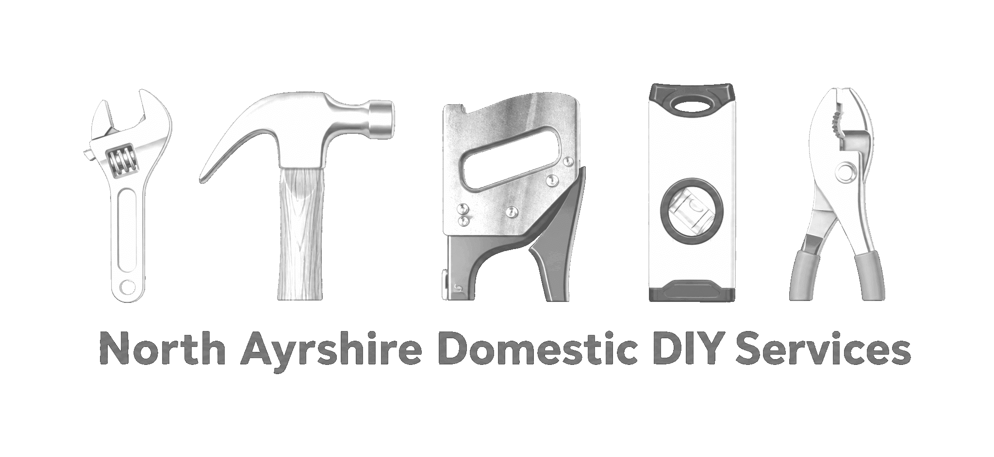 north ayrshire domestic diy services logo upscaled transparent light greyscale